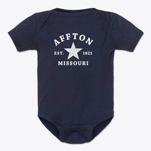 Affton Missouri Star Baby Onesie