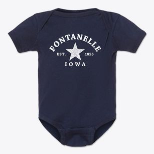 Fontanelle Iowa Star Baby Onesie