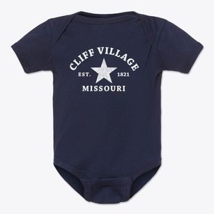 Cliff Village Missouri Star Baby Onesie