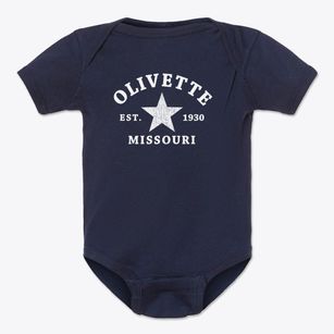 Olivette Missouri Star Baby Onesie