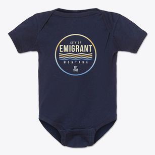 Emigrant Montana Color Fade Baby Onesie