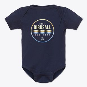 Birdsall New York Color Fade Baby Onesie