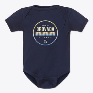 Orovada Nevada Color Fade Baby Onesie