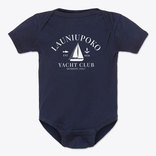 Launiupoko Hawaii Yacht Club Baby Onesie