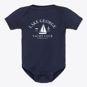 Lake George Minnesota Yacht Club Baby Onesie