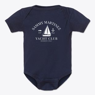 Sammy Martinez Texas Yacht Club Baby Onesie