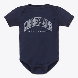 Morris Plains New Jersey Inline Baby Onesie