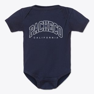 Pacheco California Inline Baby Onesie