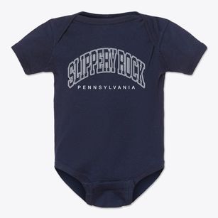 Slippery Rock Pennsylvania Inline Baby Onesie