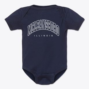 Mcleansboro Illinois Inline Baby Onesie