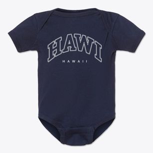 Hawi Hawaii Inline Baby Onesie
