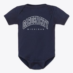 Garden City Michigan Inline Baby Onesie