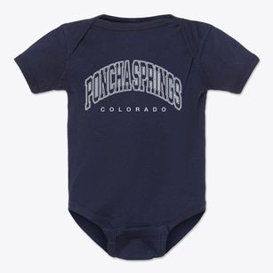 Poncha Springs Colorado Inline Baby Onesie