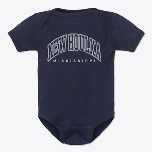 New Houlka Mississippi Inline Baby Onesie