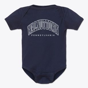 Walnuttown Pennsylvania Inline Baby Onesie