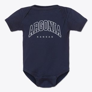 Argonia Kansas Inline Baby Onesie