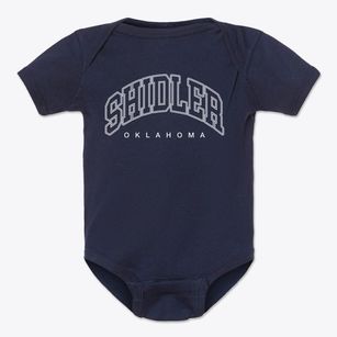 Shidler Oklahoma Inline Baby Onesie