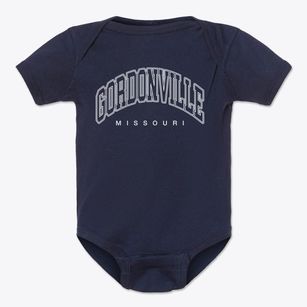 Gordonville Missouri Inline Baby Onesie