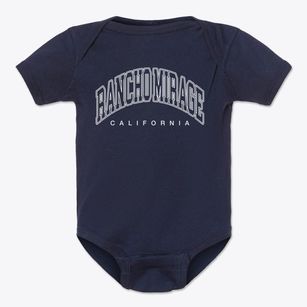 Rancho Mirage California Inline Baby Onesie