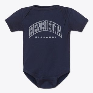 Henrietta Missouri Inline Baby Onesie