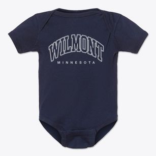 Wilmont Minnesota Inline Baby Onesie