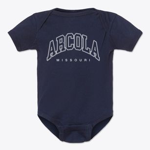 Arcola Missouri Inline Baby Onesie