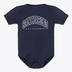 San Marino California Inline Baby Onesie