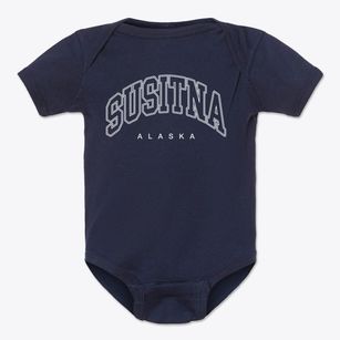 Susitna Alaska Inline Baby Onesie