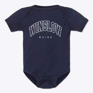 Winslow Maine Inline Baby Onesie