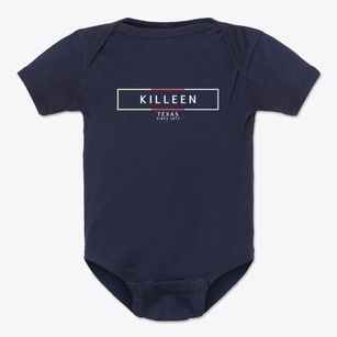 Killeen Texas Artbox Baby Onesie