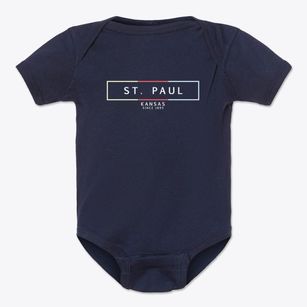 St. Paul Kansas Artbox Baby Onesie