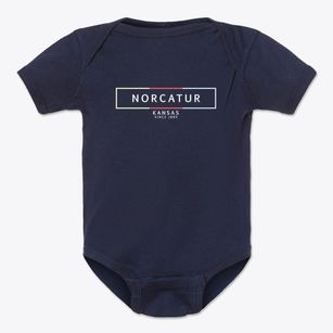 Norcatur Kansas Artbox Baby Onesie