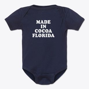 Cocoa Florida Classic 70s Baby Onesie