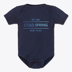 Cold Spring New York Horizon Baby Onesie