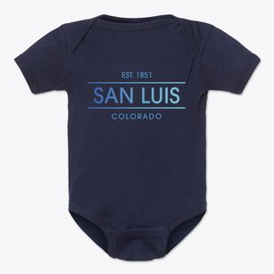 San Luis Colorado Horizon Baby Onesie