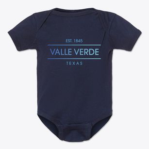 Valle Verde Texas Horizon Baby Onesie