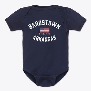 Bardstown Arkansas Patriot Baby Onesie