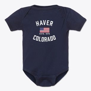 Haver Colorado Patriot Baby Onesie