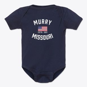 Murry Missouri Patriot Baby Onesie