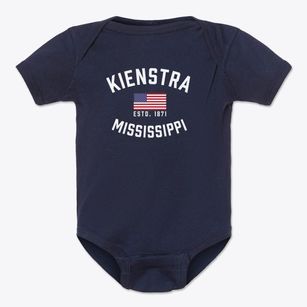 Kienstra Mississippi Patriot Baby Onesie