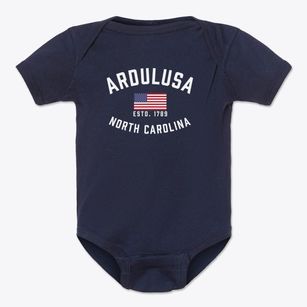 Ardulusa North Carolina Patriot Baby Onesie