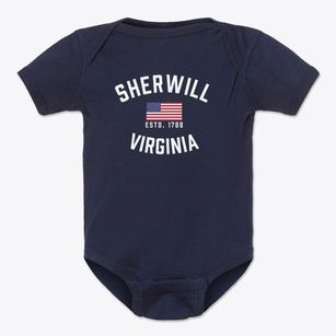 Sherwill Virginia Patriot Baby Onesie