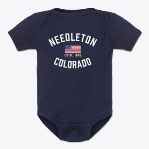 Needleton Colorado Patriot Baby Onesie