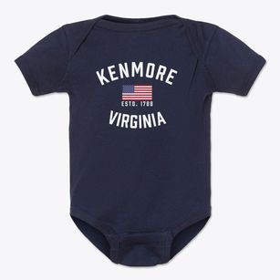 Kenmore Virginia Patriot Baby Onesie