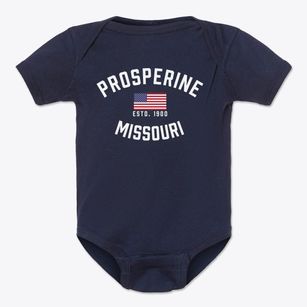 Prosperine Missouri Patriot Baby Onesie