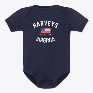 Harveys Virginia Patriot Baby Onesie