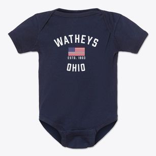 Watheys Ohio Patriot Baby Onesie