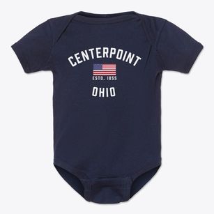 Centerpoint Ohio Patriot Baby Onesie