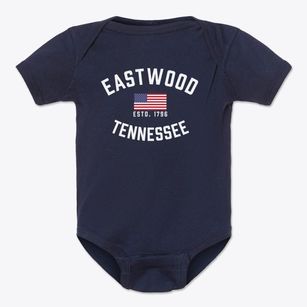 Eastwood Tennessee Patriot Baby Onesie