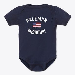Palemon Missouri Patriot Baby Onesie